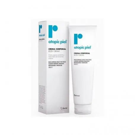 Repavar Atopic Piel Cream Body in 150ml jar, moisturizing skincare product by Jag Couture London New York, shown in a close-up image.
