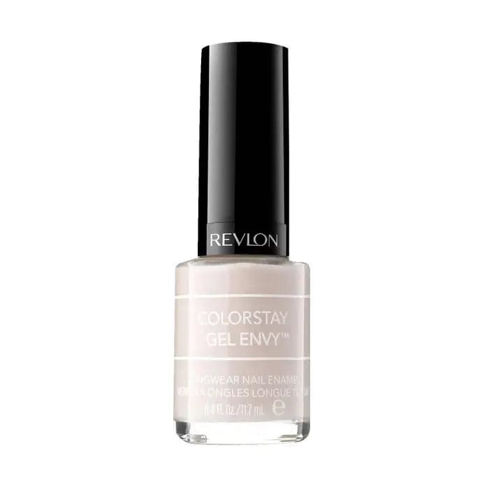 Revlon Colorstay Gel Envy nail polish in shade All Or Nothing, showcased on a clean display with the bottle visible.