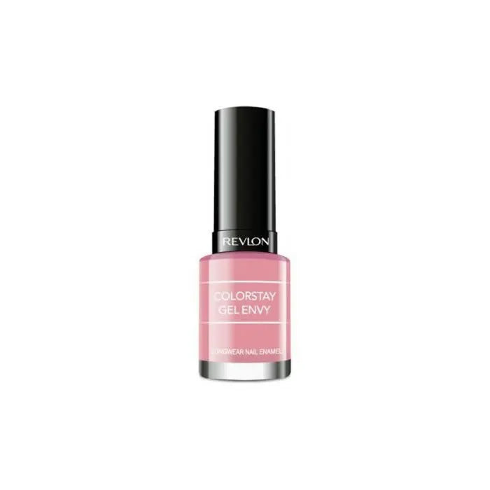 Revlon Colorstay Gel Envy nail polish in Cardshark, displayed in a sleek bottle with vibrant nail color, by Jag Couture London.