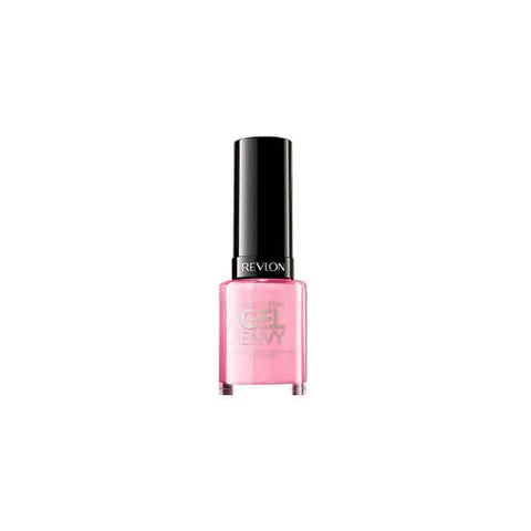 Revlon Colorstay Gel Envy nail polish in shade Lucky In Love, shown in a close-up image with vibrant, glossy color.