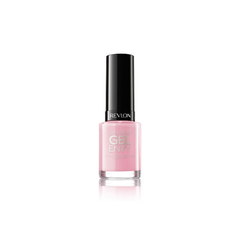 Revlon Colorstay Gel Envy nail polish in shade 122 Tippy Toes, showcased on a bottle with a clear display of color and branding.