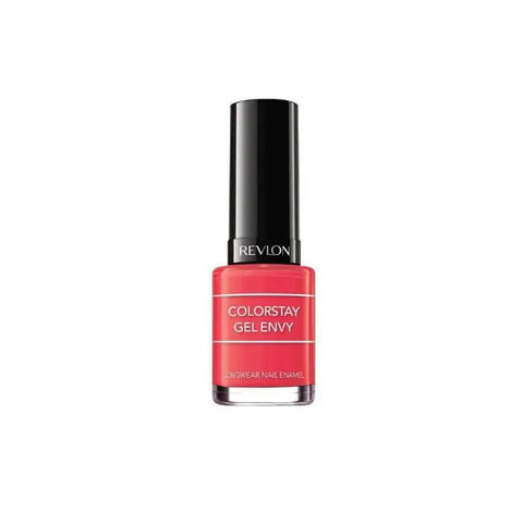 Revlon Colorstay Gel Envy nail polish in shade Pocket Aces, featuring a vibrant, glossy nail color from Jag Couture London.