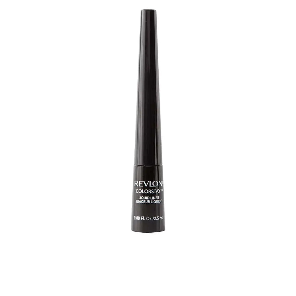 Revlon Colorstay Liquid Liner in 251 Blackest Black, 2.5ml, with sleek black packaging displayed.