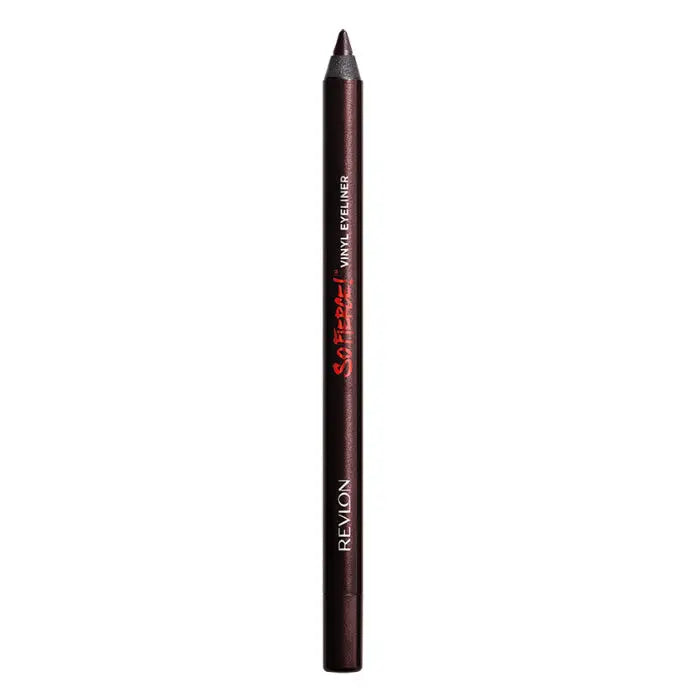 Revlon So Fierce Vinyl Eye Liner in Mighty Mocha Brown, showcasing smooth application and rich brown color for defined eyes.