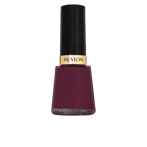 Revlon Nail Enamel 730 Valentine by Jag Couture London – New York, 14.7ml bottle with vibrant red-pink nail polish.