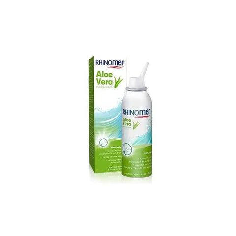 Rhinomer Aloe Vera nasal spray bottle by Jag Couture London New York, 100ml with aloe vera for soothing nasal relief