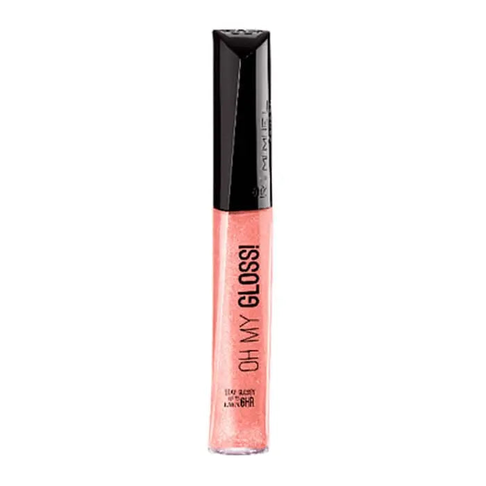 Rimmel London Oh My Gloss Lipgloss in shade 130 Purrr…Glossy Cat, featuring a shiny, smooth lip gloss applicator and vibrant color.
