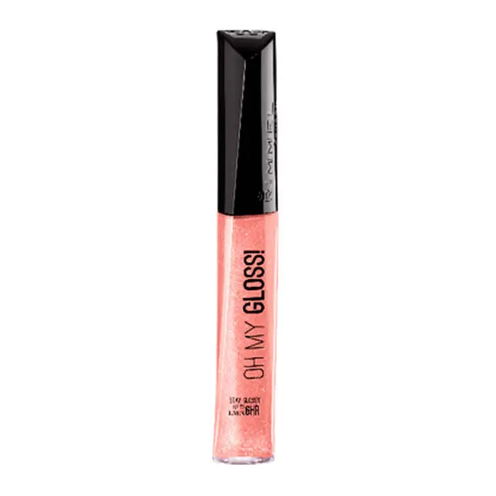 Rimmel London Oh My Gloss Lipgloss 130 Purrr…Glossy Cat with shiny, clear packaging and a doe-foot applicator.