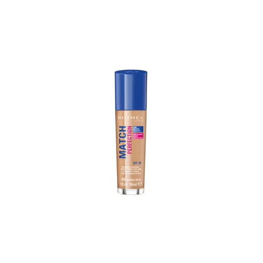 Rimmel Match Perfection Foundation Spf20 400 Natural Beige Jag Couture London - New York