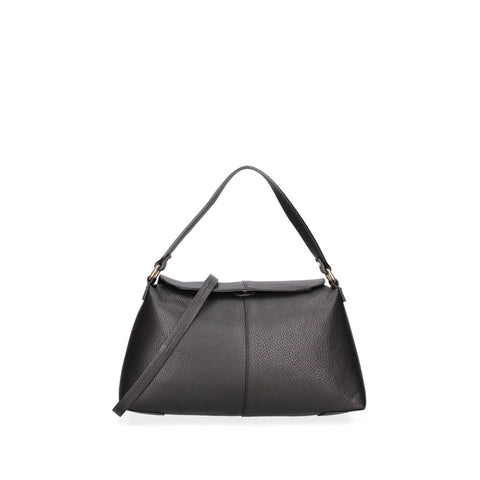 Roberta Rossi RR220715423FBG-D28 black stylish handbag by Jag Couture London New York, featuring sleek design and textured leather.