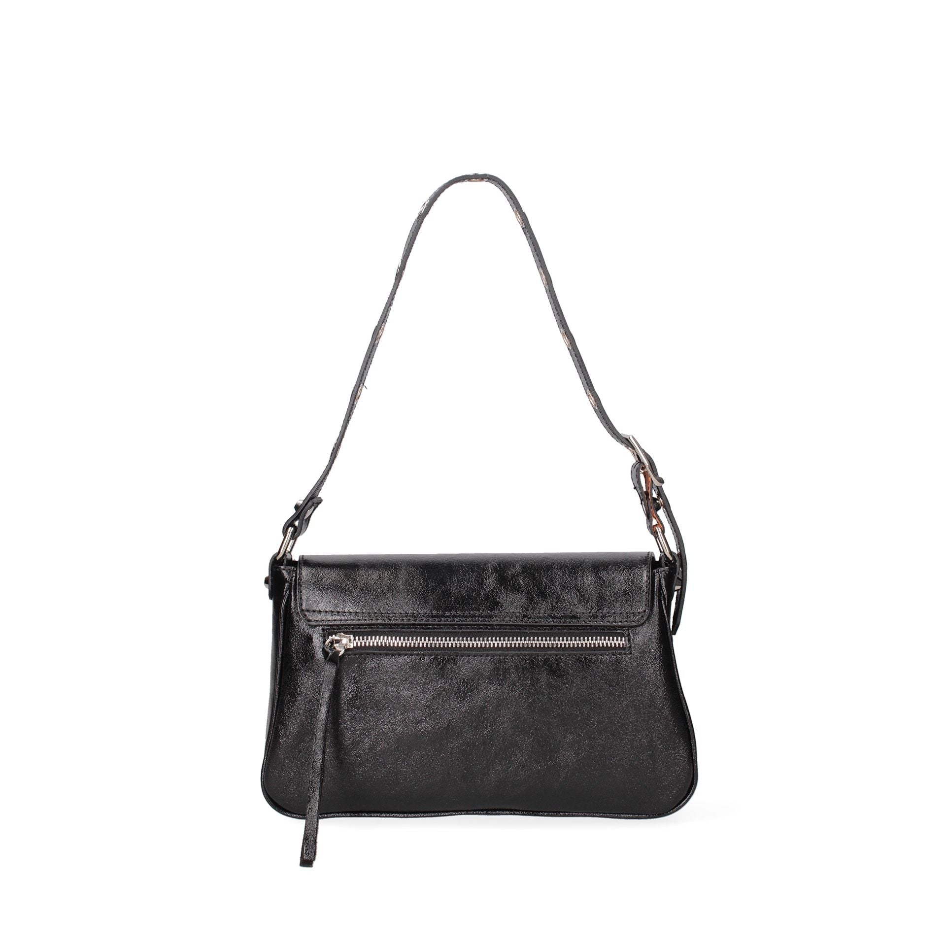 Roberta Rossi black handbag by Jag Couture London-New York with sleek leather design and gold-tone hardware.