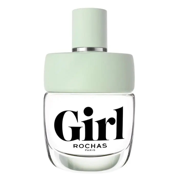 Rochas Girl Eau de Toilette spray in 100ml bottle by Jag Couture London New York, elegant fragrance with floral and fresh notes.