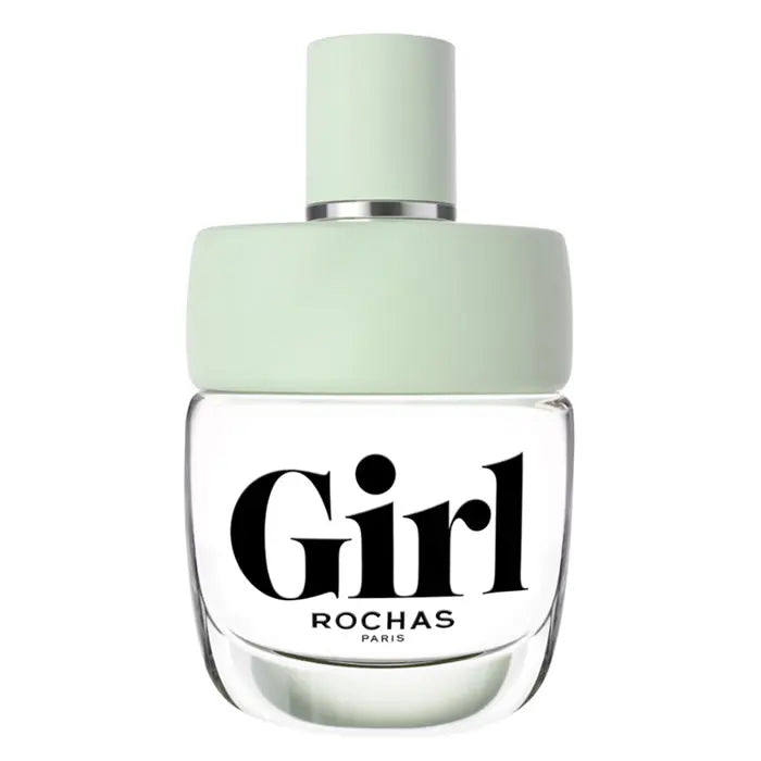 Rochas Girl Eau De Toilette spray 100ml by Jag Couture London - New York, with floral fragrance bottle and elegant packaging.