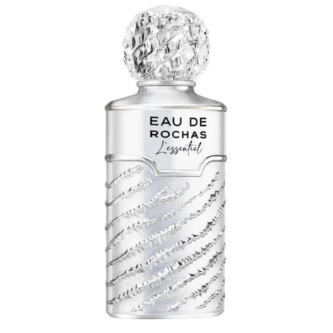 Rochas L'Essentiel Eau de Parfum spray 100ml by Jag Couture London - New York, elegant perfume bottle with floral design