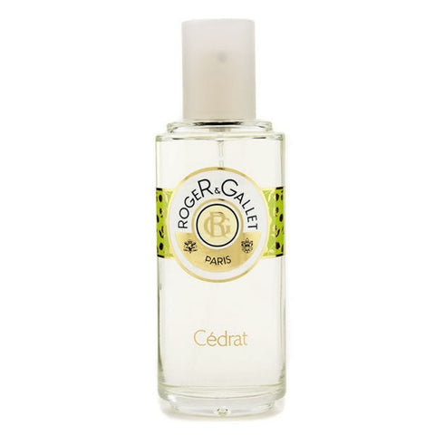Roger & Gallet Cédrat Fresh Fragrant Water spray 100ml bottle with a sleek design, displayed on a neutral background.