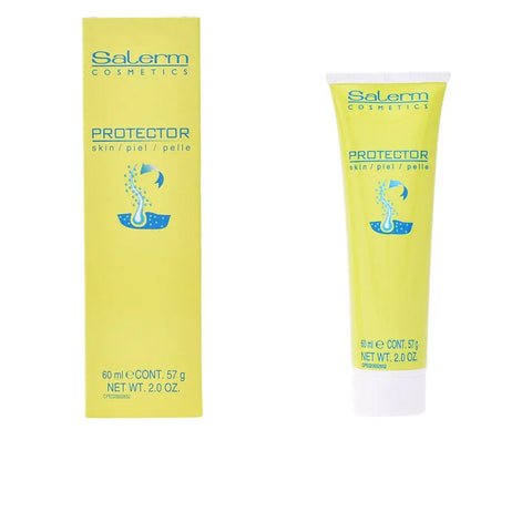 Salerm Cosmetics Protector Skin 60ml bottle, skincare product by Jag Couture London New York, with a sleek design and label.