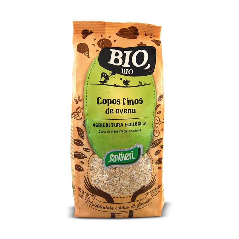 Santiveri Thin Flakes Organic Oatmeal in 500g pack, natural gluten-free oats from Jag Couture London New York.