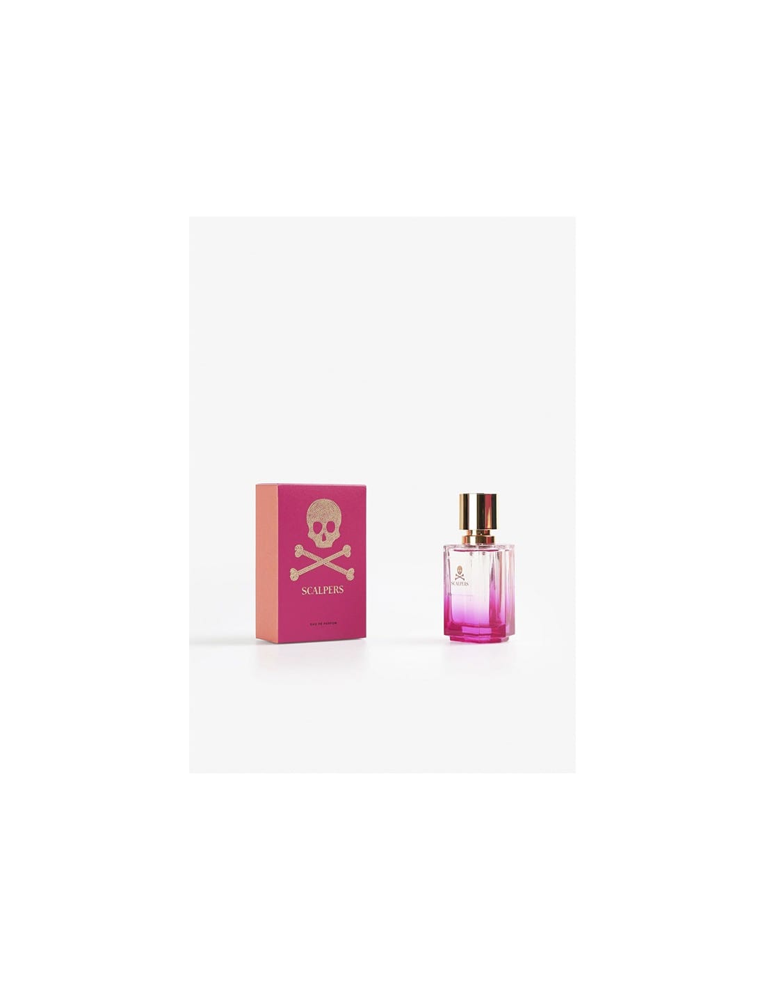 Scalpers Her y The Wild Flower Eau de Parfum spray 50ml by Jag Couture London - New York, showcasing the elegant perfume bottle.