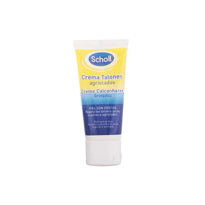 Scholl cracked heel repair cream in 60ml jar, by Jag Couture London New York, showing the product container and label.