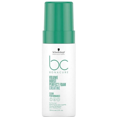 Schwarzkopf BC Bonacure Volume Boost Perfect Foam 150ml, a volumizing hair foam from Jag Couture London - New York.