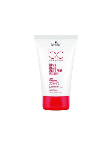 Schwarzkopf Bonacure Trat Repair Puntas 100 hair treatment tube with Jag Couture London New York branding