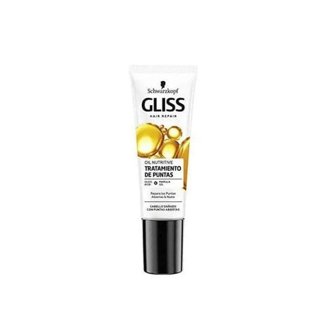Schwarzkopf Gliss Ultimate Repair Sealed Ends 50ml bottle with sleek packaging, designed for damaged or split ends hair treatment.