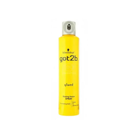 Schwarzkopf Got2b Blasting Freeze Spray 300ml bottle, used for strong hold and styling, displayed on a clean background