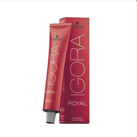 Schwarzkopf Igora Royal 6-5 hair dye in 60ml bottle, displayed with Jag Couture London - New York branding.
