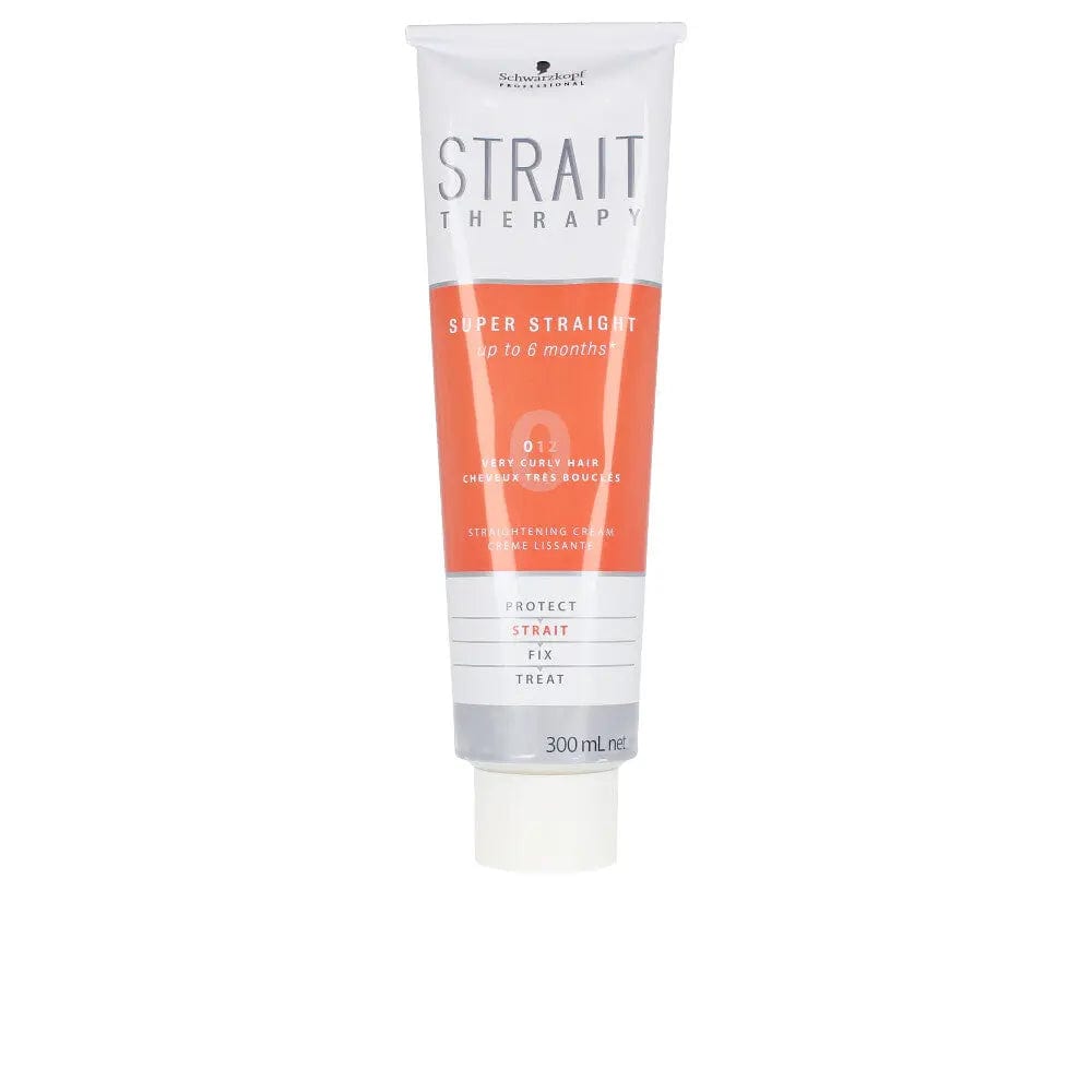 Jag Couture London and New York Schwarzkopf Strait Styling Therapy Straightening Cream 300ml bottle with sleek packaging.