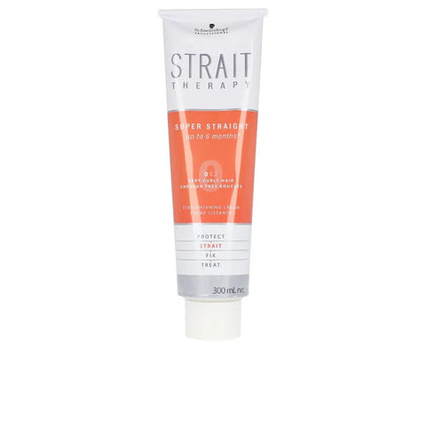 Jag Couture London and New York Schwarzkopf Strait Styling Therapy Straightening Cream 300ml bottle with sleek packaging.