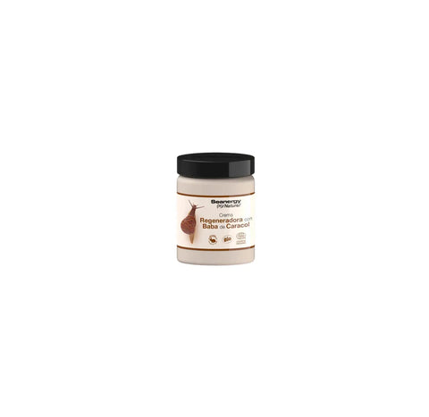 Seanergy Nature-Vegan Baba De Caracol moisturizing cream by Jag Couture London in a 300ml jar, featuring snail extract for hydration