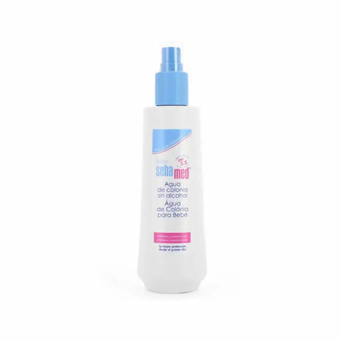 Sebamed Baby Fragrance without alcohol in a 250ml bottle, featuring gentle, soothing scent for delicate baby skin.
