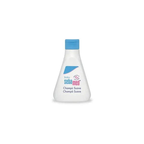 Sebamed Baby Shampoo for children in 250ml bottle, gentle formula for kids' hair, with brand label visible in the image.