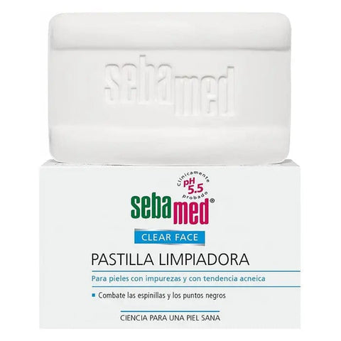 Sebamed Clear Face Cleansing Bar 100g from Jag Couture London New York, soap bar for clear, healthy skin.