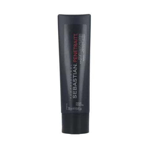 Sebastian Penetraitt Repair Shampoo in 250ml bottle, designed for damaged hair, by Jag Couture London New York.