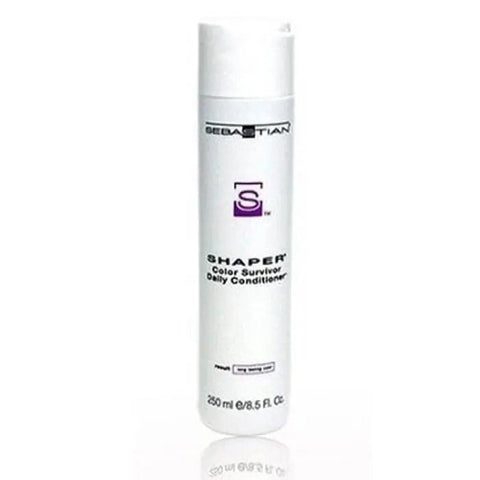 Sebastian Shaper Color Survivor Daily Conditioner in 250ml bottle, designed to protect and nourish color-treated hair.
