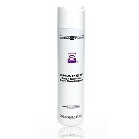 Sebastian Shaper Color Survivor Daily Conditioner in 250ml bottle, formulated to protect and nourish color-treated hair.