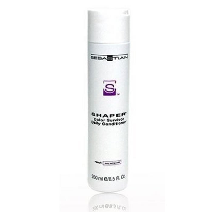 Sebastian Shaper Color Survivor Daily Conditioner in 250ml bottle, designed to protect and nourish color-treated hair.
