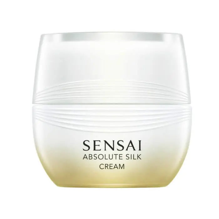 Jar of Sensai Absolute Silk Cream by Jag Couture London New York, 40ml, with a smooth, luxurious cream texture.