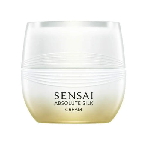 Jar of Sensai Absolute Silk Cream by Jag Couture London New York, 40ml, with a smooth, luxurious cream texture.