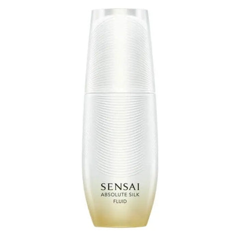 Sensai Absolute Silk Fluid in 80ml bottle by Jag Couture London New York, showcasing sleek packaging and elegant design.
