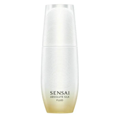 Jag Couture London and New York Sensai Absolute Silk Fluid 80ml bottle with sleek packaging on a white background.