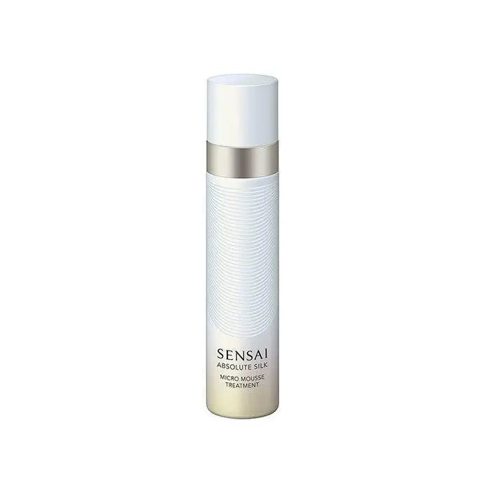 Jag Couture London Sensai Absolute Slik Micro Mousse Treatment 90ml bottle displayed in a sleek, elegant packaging.