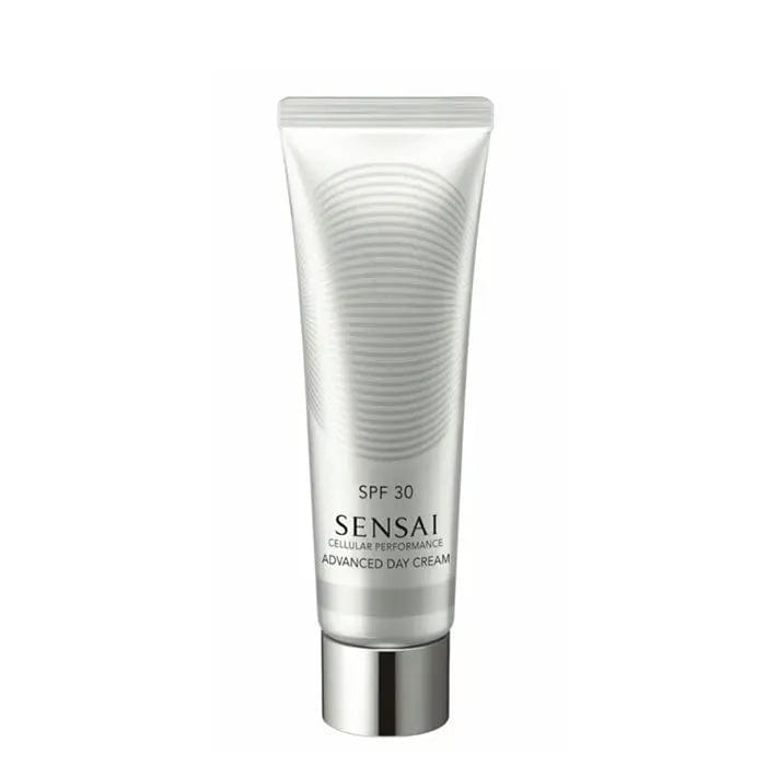 Sensai Cellular Performance Advanced Day Cream SPF30 in 50ml jar, featuring luxurious skincare by Jag Couture London New York