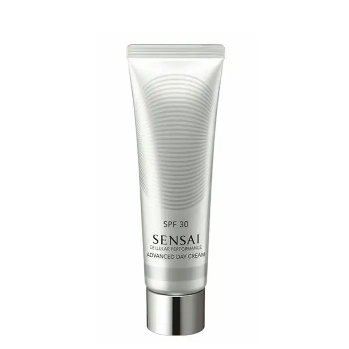 Sensai Cellular Performance Advanced Day Cream SPF30 in 50ml jar, featuring luxurious skincare with sun protection, by Jag Couture London New York.