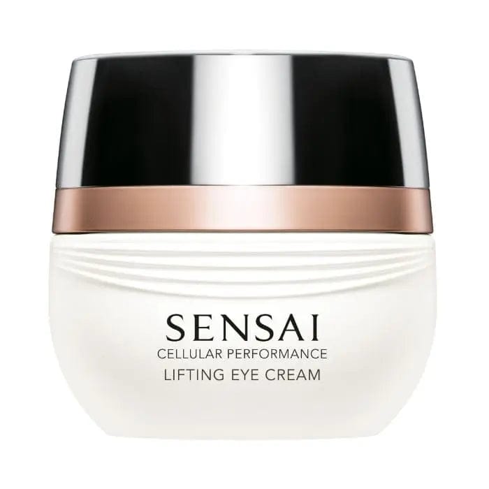 Jag Couture London New York Sensai Cellular Performance Lifting Eye Cream 15ml, close-up of the elegant eye cream jar.