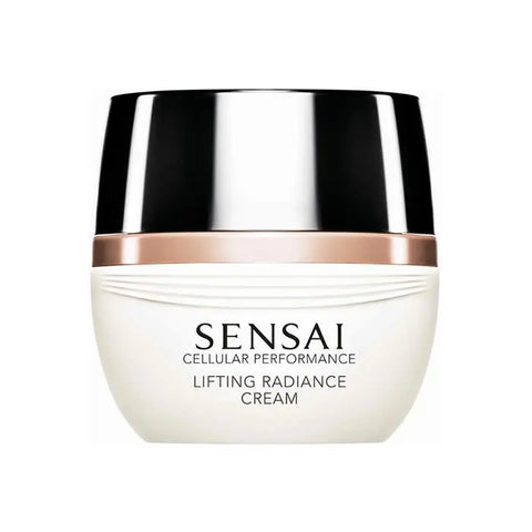 Sensai Cellular Performance Lifting Radiance Cream 40ml in a jar, showcasing smooth, luminous skin and elegant packaging.