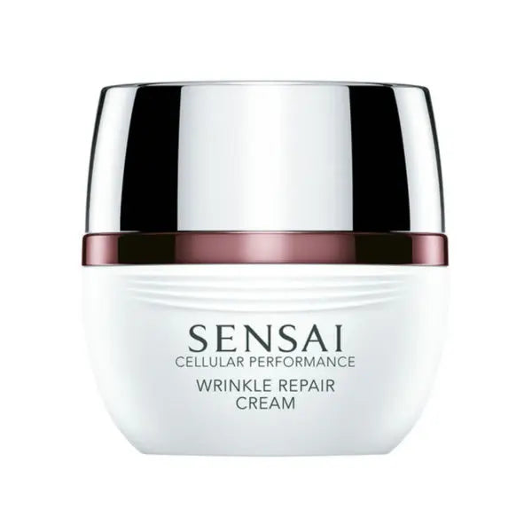 Sensai Cellular Performance Wrinkle Repair Cream 40ml in a sleek jar, designed for youthful, rejuvenated skin.