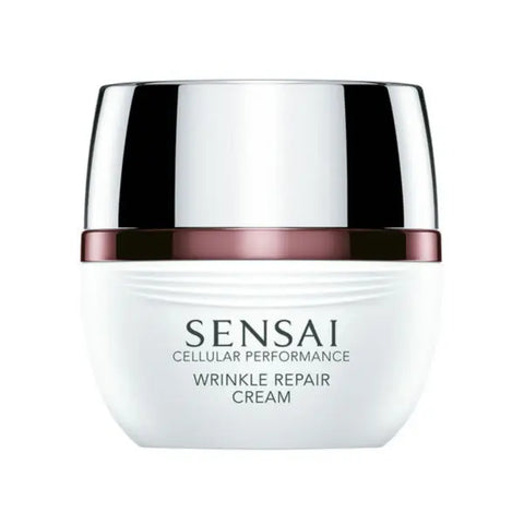 Sensai Cellular Performance Wrinkle Repair Cream 40ml in a sleek jar, designed for youthful, rejuvenated skin.