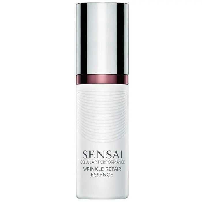 Sensai Cellular Performance Wrinkle Repair Essence 40ml in a sleek bottle, designed for anti-aging skincare.